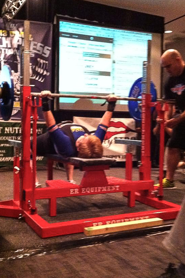 Patricia Boord Competitive Power Lifter