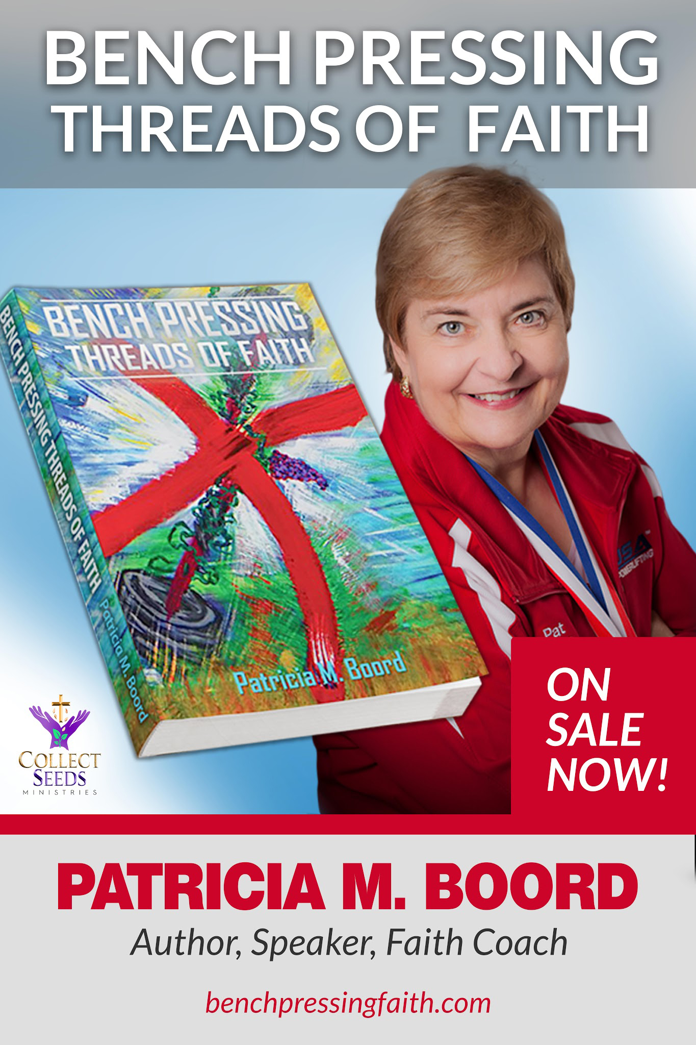 Patricia Boord Bench Pressing Threads of Faith